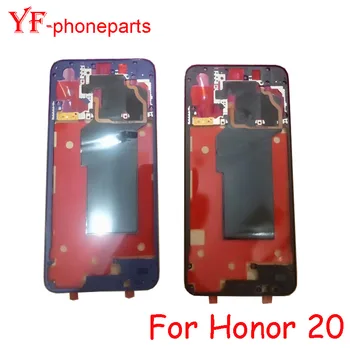 Moldura frontal Para o Huawei Honor 20 de LCD Meio Suporte de Quadro de Habitação de Substituição de Peças de Reparo