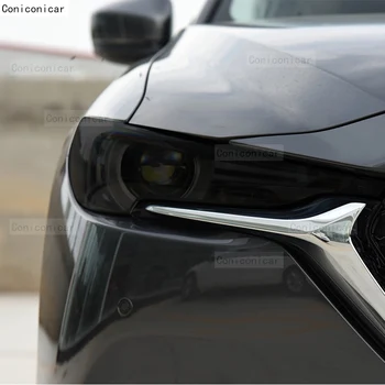 Para Mazda CX5 2012-2021 Exterior do Carro Farol Anti-risco Lâmpada Dianteira de Tonalidade de TPU Película Protetora Capa de Reparação de Acessórios Adesivo