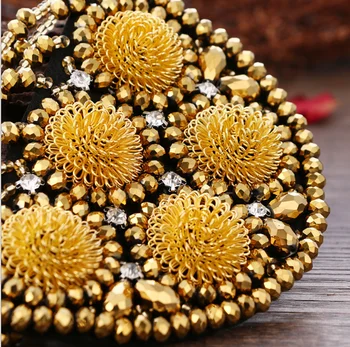 1pcs Artesanal de Ouro epaulette jóias de borla grande do ombro broche epaulet /epaulettes picos/escapulario blazer acessórios/pin