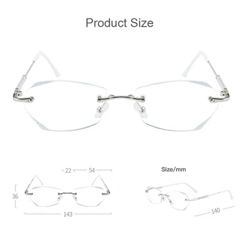 Homens Mulheres Ultraleve HD Óculos de Leitura Unissex Luxo Visão Muito Presbiopia Óculos Estilo de Moda de Corte diamantado Armação de Óculos