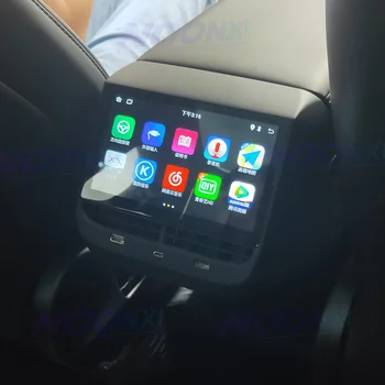 De Entretenimento do compartimento traseiro Para Tesla Modelo 3 Modelo Y X S LCD Multifunções, Ar Condicionado Visor do Painel Multimídia Unidade de Cabeça