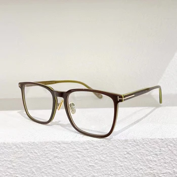 Vintage Tom Para o Homem Óptico de Óculos com Armações de Forde Moda Acetato de Mulheres que lêem Miopia de Óculos de grau TF5699 Com o Caso