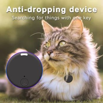 Mini Moda de Cão Inteligente de Animais de estimação Bluetooth GPS Tracker 5.0 Viagens Anti-perda de Alarme Tag sem Fio Filhos Bolsa Carteira Finder Localizador de