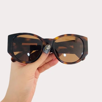 2020New Óculos de sol das Mulheres do Vintage de Luxo Acetato de Marca Tons de Óculos de Sol Feminino Designer de Moda Óculos de Presente de Natal