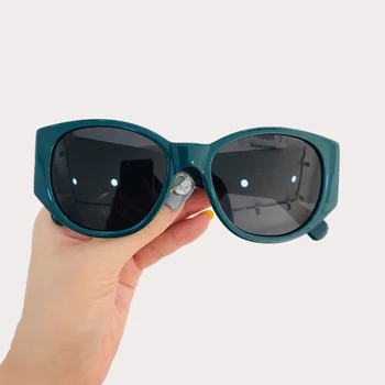 2020New Óculos de sol das Mulheres do Vintage de Luxo Acetato de Marca Tons de Óculos de Sol Feminino Designer de Moda Óculos de Presente de Natal