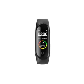 Novo Smartwatch M4 Inteligente Relógio De Pulseira Bluetooth Frequência Cardíaca Pressão Arterial Teste De Fitness Tracker Do Esporte Relógio De Dropship