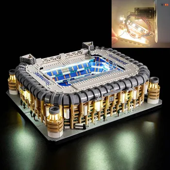 USB Luzes Conjunto de Lego 10299 Real Madrid – Santiago Bernabéu, Blocos de Construção de Conjunto - (NÃO Incluído Modelo LEGO)