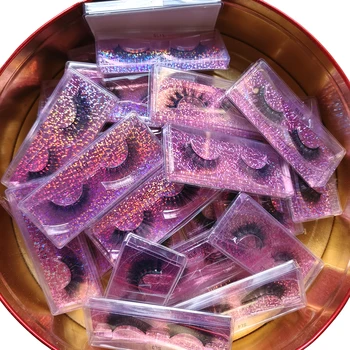 Cílios 5 Pares de Falso 3D Vison Cílios macio Macio Fino Natural Cruz Cílios de Extensão Reutilizável Cílios Em Massa