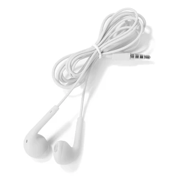 Sub-19 de Esportes Fitness Fones de ouvido Estéreo com Fio de Fones de ouvido com o botão rotativo de 3,5 mm do Fone de ouvido Plug para iOS Telefone Android, Tablet