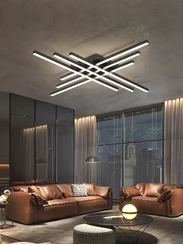 Luz de teto do simples e moderno, quarto atmosfera duplex villa hall Nórdicos lâmpadas minimalista luz de sala de estar sala de luzes de teto