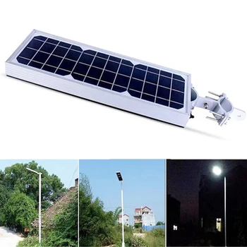 10W Integrado, Sensor de Movimento de PIR Solar de Energia LED da Lâmpada Exterior do Jardim da Rua da Estrada de Luz do Floodlight Iluminação