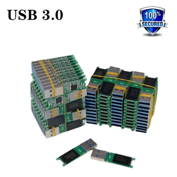 1-100pcs por atacado chip USB 3.0, memória flash de 4GB 8GB16GB32GB 64GB 128G USB, disco de U semi-acabados do PWB da placa de pendrive entrega gratuita