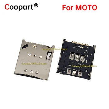 2pcs/monte Coopart SIM Novo Soquete do Cartão do Titular respectivo Slot de Substituição para Motorola MOTO G XT1032 XT1033 XT1028 XT1034 XT1035