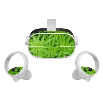 Adesivo de pele para Oculus Quest 2 Headset de Realidade Virtual de Decoração Adesivos de Protetive PVC Pele para o Oculus Quest 2 Acessórios