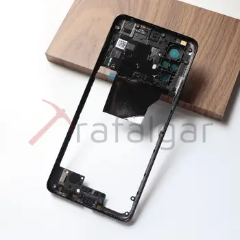  NOVO Quadro do Meio Para Xiaomi Redmi Note10 Nota 10 Pro Meio Frontal Moldura Carcaça Aro Chassi Shell de Peças de Reposição