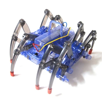 DIY Montar Elétrico Inteligente Aranha Robô de Brinquedo Educativo DIY Kit de Venda Quente Montagem de Construção de Quebra-cabeça Brinquedos de Alta Qualidade