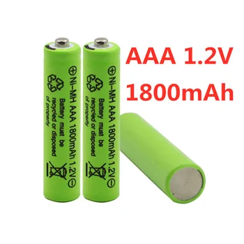 2022 Novo 1,2 V AAA 1800 mAh 1,2 V bateray recargable de Calidad Ni-MH 1,2 V bateray recargable 3A Baterias