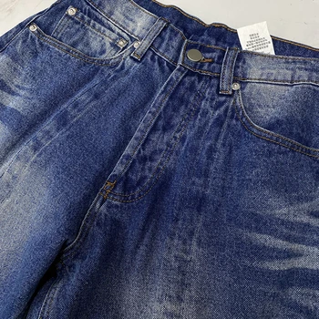 Boa Qualidade, Bom Lavado Tecido Pesado, Moda Jeans Homens Best-Seller Bordado Tie Dye Mulheres Jean Calças De Mens Vestuário