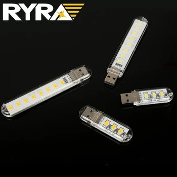 RYRA USB Livro Luzes USB Noite Mini-Luz da Noite do DIODO emissor de Luz do USB Plug de Energia da Lâmpada do Banco a cobrança de Pequenos Leitura de Proteção para os Olhos