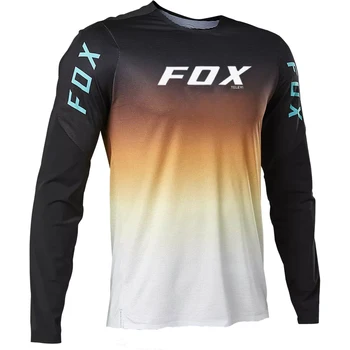 Motocross camisa de MTB Downhill BATFox jersey enduro de ciclismo de montanha santa DH maillot ciclismo hombre Motocicleta FOX TELEYI