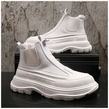 Novo 2022 Sapatos De Homens Tênis De Alta Qualidade Sapatos Casuais Macho Branco Respirável Moda Confortável Tenis Masculin Zapatillas Hombre
