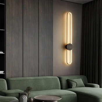 Nordic cama lâmpada de parede moderna decoração de velas lampen moderna casa de banho de luz retro montagem da parede do diodo emissor de luz, parede de cristal candeeiro de iluminação