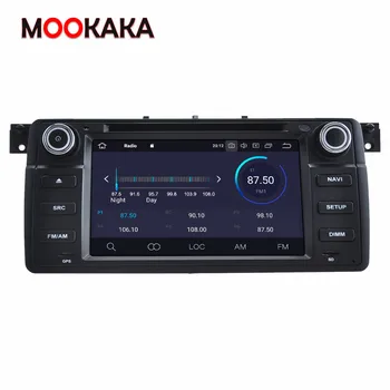 PX6 IPS Android 10.0 4+64G do Carro da Tela de Leitor Multimédia para BMW E46 de Navegação GPS Auto de Áudio, Rádio Estéreo Chefe da Unidade DSP Carplay