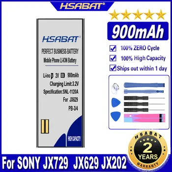 HSABAT PB-3 PB3 PB4 900mAh Bateria para SONY pessoal estéreo JX729 JX629 JX202 JX303 JX505 PX370 JX609 P50 JX303 JX2000 PX30 PX50