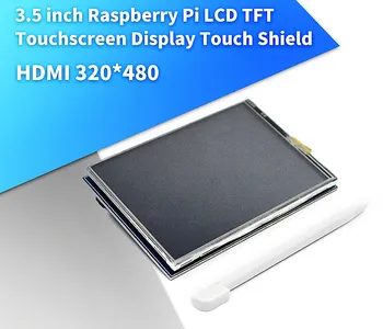 Novo 3,5 polegadas Raspberry Pi LCD TFT Touch screen Display Touch Escudo, o Raspberry pi Módulo do LCD da Tela de Toque+Caneta Frete Grátis