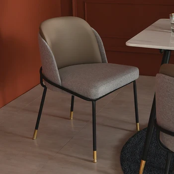 Nordic Ergonômico De Jantar, Cadeiras, Móveis De Almofada De Balcão De Cozinha Escritório Cadeira Do Computador Limpar Cadeiras Para Pequenos Espaços De Oficina Móveis Da Sala
