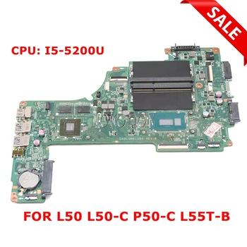 NOKOTION A000388620 DA0BLQMB6E0 Para toshiba Satellite L50 L50-C P50-C L55T-B laptop placa-mãe Geforce 930M SR23Y I5-5200U