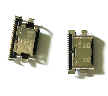 50Pcs Tipo C Micro Mini USB, Carregador de Tomada de Carregamento de Porta de Conector Dock Para Huawei MateBook D14