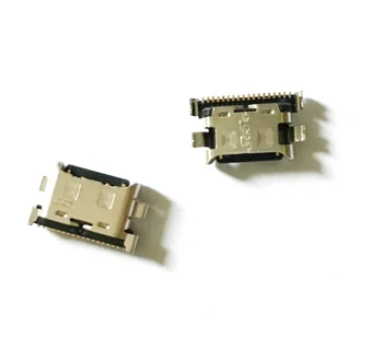 50Pcs Tipo C Micro Mini USB, Carregador de Tomada de Carregamento de Porta de Conector Dock Para Huawei MateBook D14
