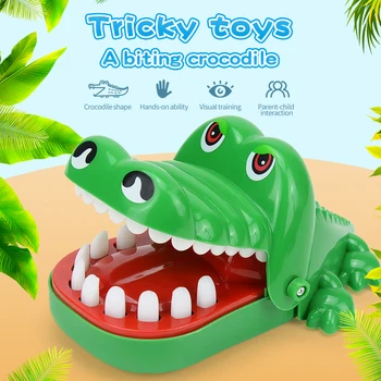 2023 Novo Estilo De Dentes De Crocodilo Brinquedos Jogo Para Crianças De Crocodilo Mordendo O Dedo Dentista Jogos Engraçados Brinquedos De Presente De Aniversário Para Criança Da Família