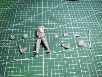 1/35 Modelo de Resina Figura GK, o exército Britânico , Desmontado e sem pintura, kit