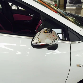 Auto Chrome Espelho Retrovisor Tampa Reverso do Espelho Shell Espelho de Caso da Habitação para Chevrolet Cruze 2016 2017 2018