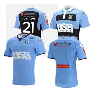 2021 Cardiff Blues Distância de Rugby camisa Camisa 2021/22 CARDIFF BLUES DISTÂNCIA de FORMAÇÃO de RUGBY JERSEY tamanho S--3XL--5XL