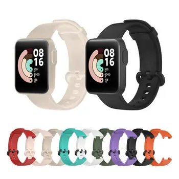 Silicone Pulseira Para Xiaomi Mi Assistir Lite/Redmi Assistir A Versão Global Smart Watch Substituição Do Esporte Bracelete Pulseira