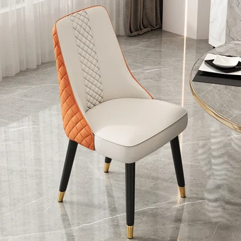 Designer de Restaurante, Cadeira de Escritório Moderno Trono Nórdicos Cadeiras de Jantar de Luxo Chaises Salle Manjedoura Mobiliário de Casa FY12YH