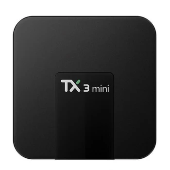 TX3 Mini Para Android 7.1 Caixa de TV em Smart TV H2.65 IPTV 4K Set-Top Box TVBOX IPTV Media Player 3228A 2G 16G Tanix Caixa