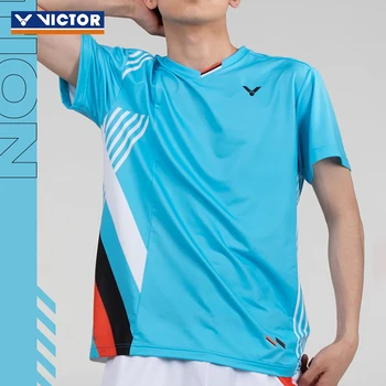 victor esporte Jersey seca rápido, esportes roupas esportivas badminton roupas para homens, mulheres, nacional, equipa-CC103
