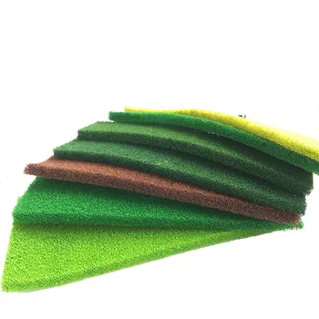 5*30cm Diy Artesanal de Areia Tabela de Modelo de Material de Hedge de Paisagem Esponja Simulação Arbusto Para a Arquitetura Ho Trem Projeto de Layout