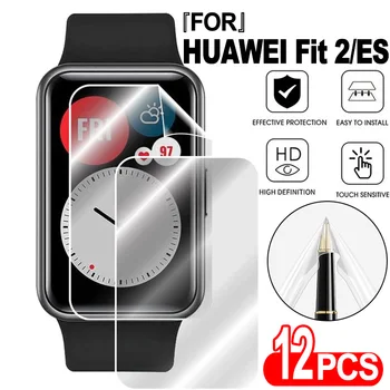 Para Huawei Assistir Fit/Fit 2/ES HD Curva Protetor de Tela de Relógio Fit2 Suave Película Protetora Anti-risco Smartwacth Acessórios