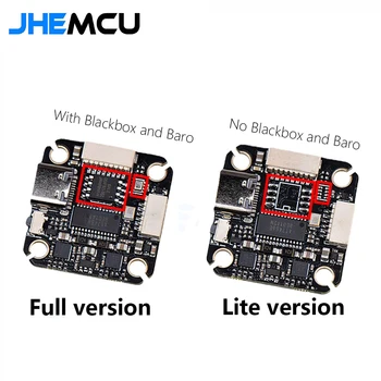 JHEMCU F4 NOXE V3 F411 Acro / Versão Deluxe Controlador de Vôo 5V 10V BEC OSD Baro BlackBox 2-6S 20X20mm para RC FPV Racing Drone