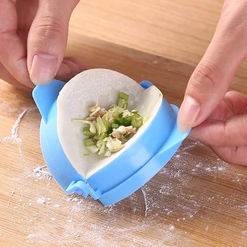 DIY Plástico Bolinho de massa de Molde a Massa Prima Gadgets Para Cozinhar Bolinhos Facilmente Maker Jiaozi Maker Gadget utensílios de Cozinha