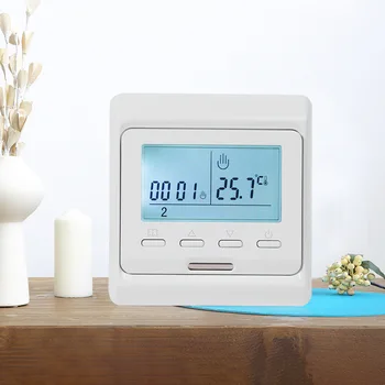 YUJIE Inteligente de aquecimento de água / aquecimento elétrico termostato digital do LCD controlo da temperatura de aquecimento AE01HIS-034