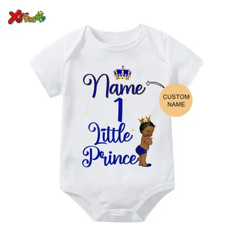 Pequeno Príncipe Familiar Correspondente Camisas Festa De Aniversário Camisa De Aniversário, Chá De Bebê De Menino Camisas Roupas Personalizadas Nome Do Bebê Onesie