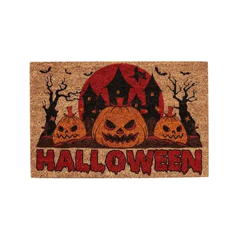 Halloween Lavável Porta Tapete Decorativo da Esteira de Porta de Entrada do Tapete Decoração de Halloween decoração em hogar Festa de Casamento Decoração 2023
