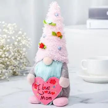 Ornamentais Dia da Mãe Boneca Bonito Toque Acolhedor Gnomos de Pelúcia Boneca Gnomos Bonecas de Casamento Decoração de Natal