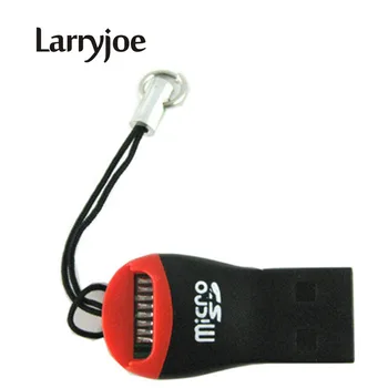 Larryjoe mais Recentes de Velocidade 2.0 Mini Micro SD, T-Flash TF M2 USB Leitor de Cartão de Memória USB do Plástico do Cartão Mini m. para Micro SD